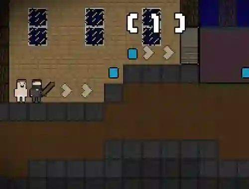 Žaidimas Baby Noob Vs Heroman 2 Player internete