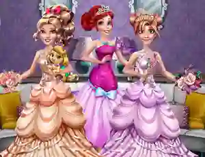 Žaidimas Princesses Homecoming Party internete