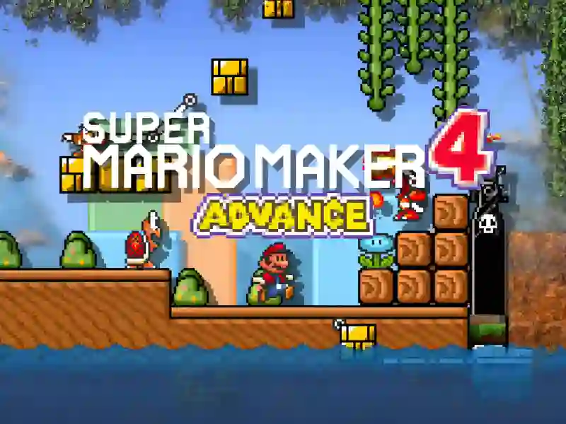 Žaidimas Super Mario Maker 4 internete