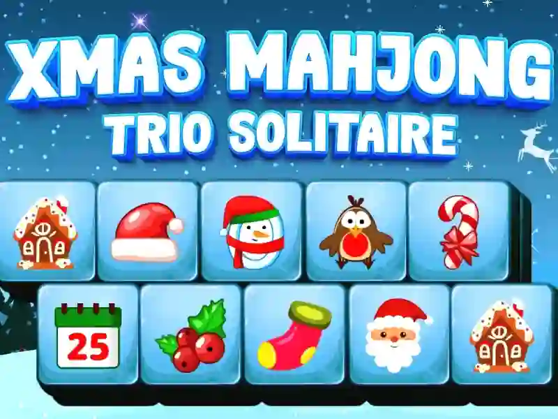 Žaidimas Xmas Mahjong Trio Solitaire internete