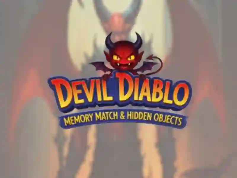Žaidimas Devil Diablo Memory Match & Hidden Objects internete