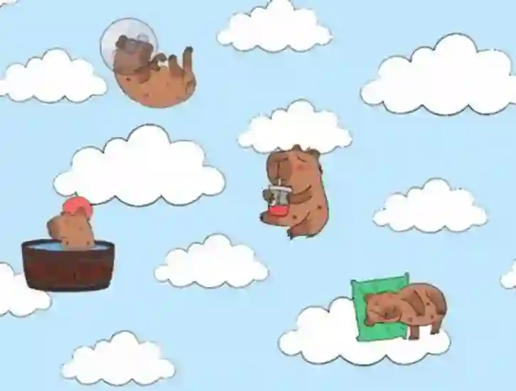 Žaidimas 100 Hidden Capybaras internete