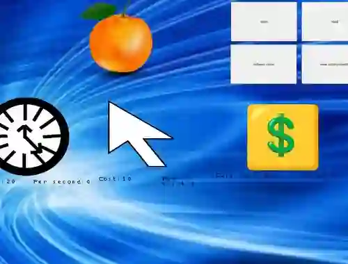 Žaidimas Mandarine Clicker internete
