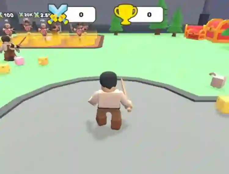 Žaidimas Robby Battle Arena internete