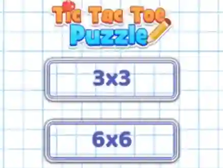 Žaidimas Tic Tac Toe Puzzle internete