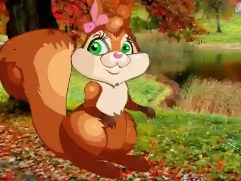 Žaidimas Assist with Mom Squirrel internete