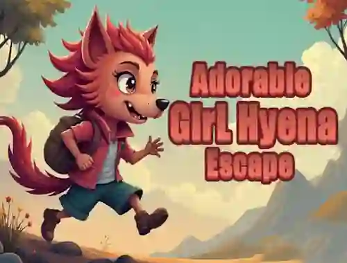 Žaidimas Adorable Girl Hyena Escape internete