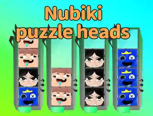 Žaidimas Nubiki Puzzle Heads internete
