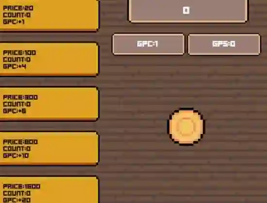 Žaidimas Gold Clicker internete