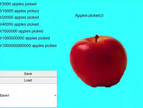 Žaidimas Red Apple Clicker internete