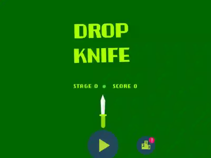 Žaidimas Drop Knife internete