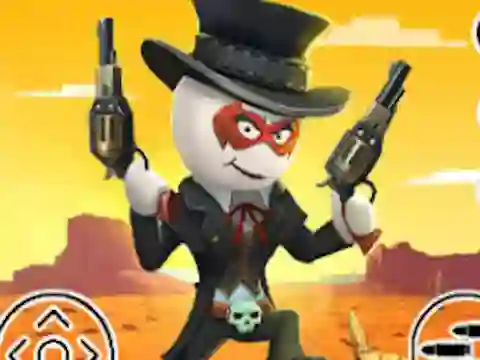 Žaidimas Stickman Sniper: Western Gun internete