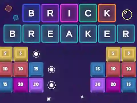 Žaidimas Brick Breaker internete