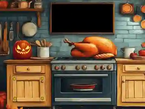 Žaidimas Thanksgiving Cage Break internete