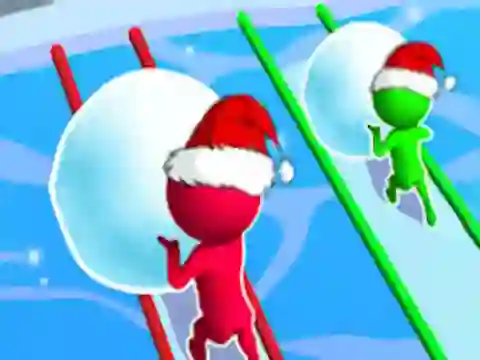 Žaidimas Snow Race: Christmas Runner internete