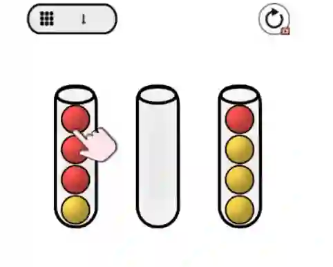 Žaidimas Balls Sorter internete
