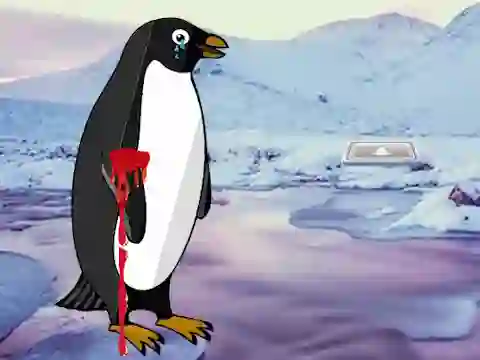 Žaidimas Heal the Wounded Penguin internete