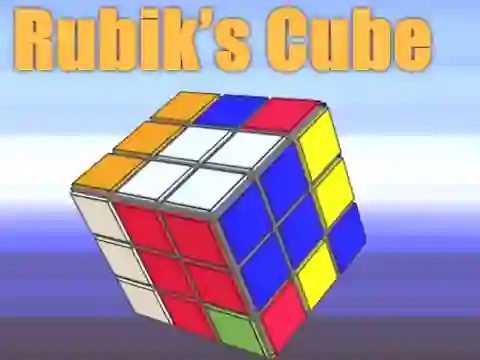 Žaidimas Rubik’s Cube internete