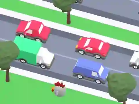 Žaidimas Chicken Crosser internete