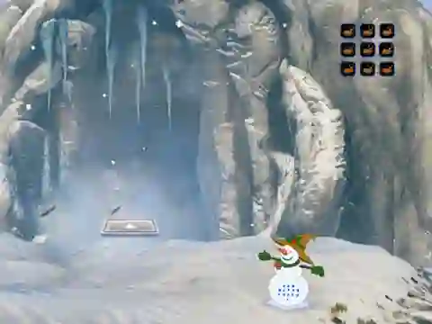 Žaidimas Help the Frozen Santa internete