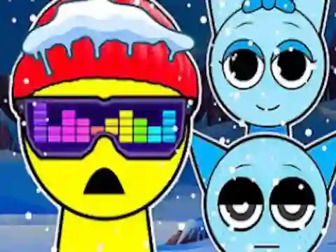 Žaidimas Incredibox Party Frozen Sprunki Beat internete