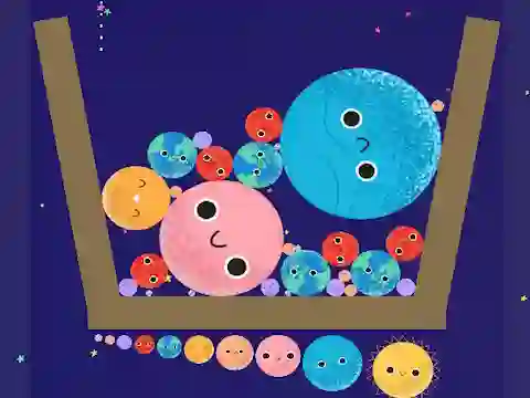 Žaidimas Merge Planets internete