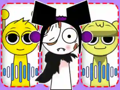 Žaidimas Kids Quiz: Guess Sprunki Voice internete