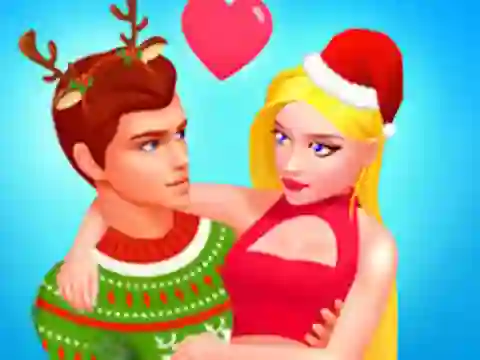 Žaidimas Bestie Breakup Run - Christmas Love internete