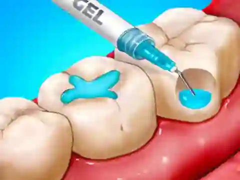 Žaidimas Incredible Kids Dentist internete
