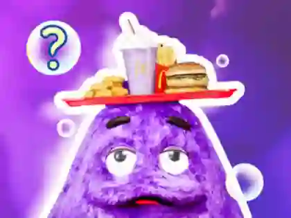 Žaidimas Kids Quiz: Grimace Shake Trivia internete