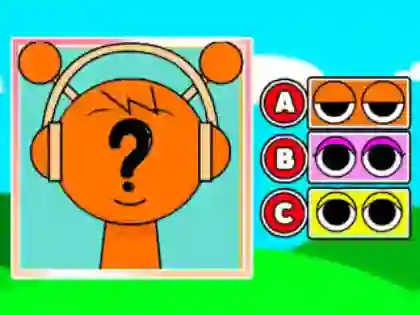 Žaidimas Kids Quiz: Sprunki Fandom Quiz internete