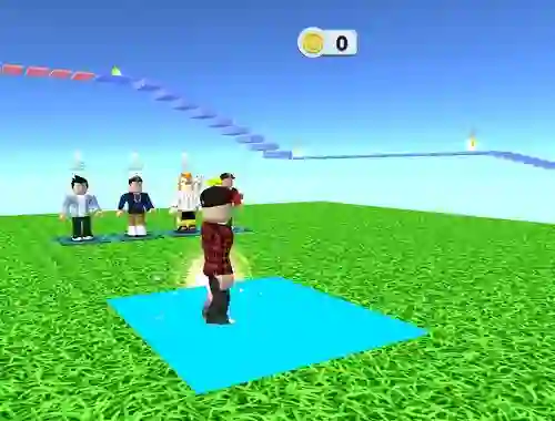 Žaidimas Easy Obby Jump and Run Challenge Online internete