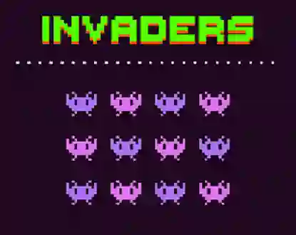 Žaidimas Invaders internete