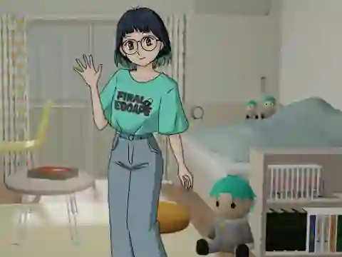 Žaidimas Escape from Oshikatsu Onna's Room internete