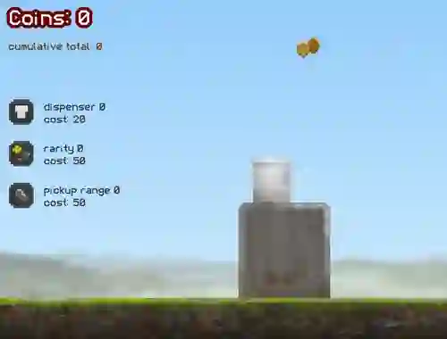 Žaidimas Coin Dispenser internete