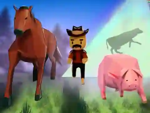 Žaidimas Farmers Versus Aliens internete