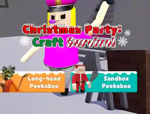 Žaidimas Christmas Party: Craft Survival internete