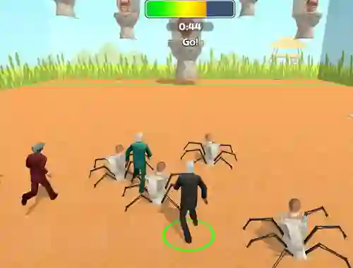 Žaidimas Cameraman Vs Skibidi Survival internete