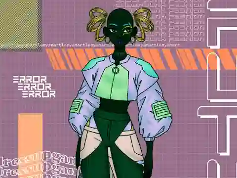 Žaidimas Pastel Cyberpunk internete