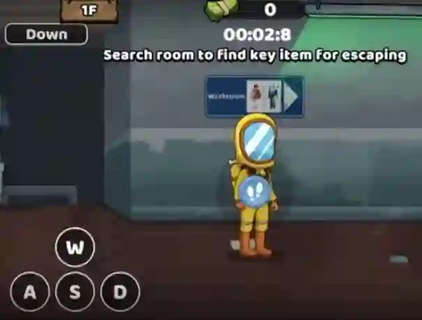 Žaidimas Escape Room Mystery Key 2 internete