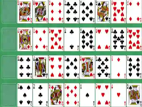 Žaidimas Cards: Solitaire Carpet internete