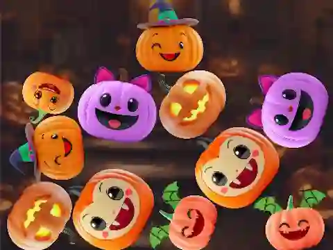 Žaidimas Merge Connect Pumpkins: Halloween! internete