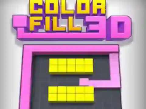 Žaidimas Color Fill 3D internete