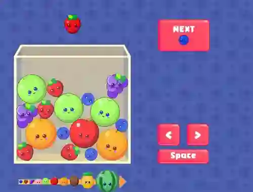 Žaidimas Fruit Merge internete