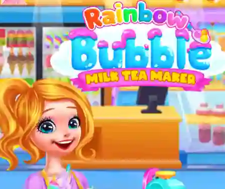 Žaidimas Rainbow Bubble Milk Tea Maker internete