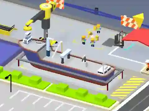 Žaidimas Shipbuilding tycoon internete
