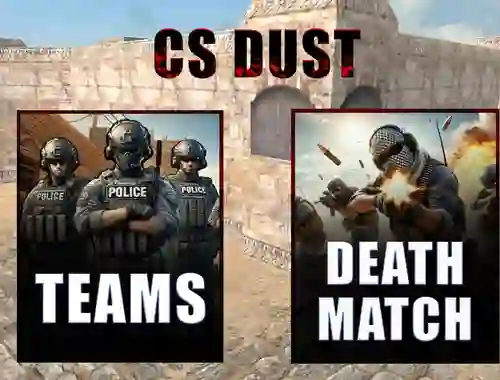 Žaidimas CS Dust internete
