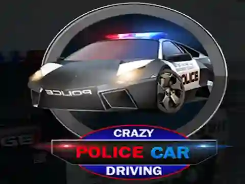 Žaidimas Crazy Police Car Driving internete