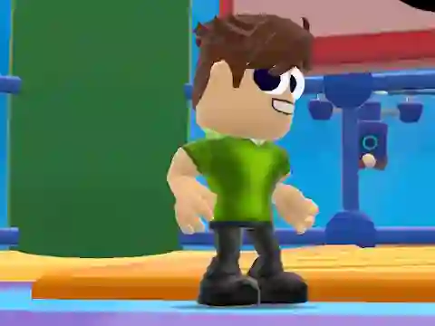 Žaidimas Obby Parkour Race: Multiplayer internete
