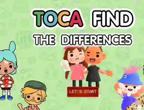 Žaidimas Toca Find The Differences internete